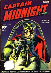Captain Midnight #11 (1943) Comic Books Captain Midnight Prices