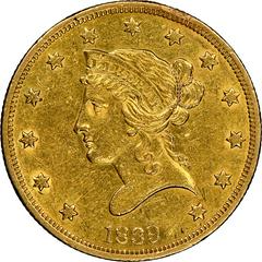 1839 [LARGE HEAD OF 38 PROOF] Coins Liberty Head Gold Eagle Prices