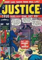Justice #24 (1951) Comic Books Justice Prices