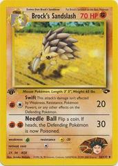 Brock's Sandslash [1st Edition] #36 Prices | Pokemon Gym Challenge