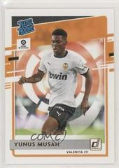 Yunus Musah #3 Soccer Cards 2020 Panini Chronicles Donruss Rated Rookies La Liga Prices