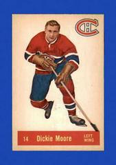 Dickie Moore Hockey Cards 1957 Parkhurst Prices