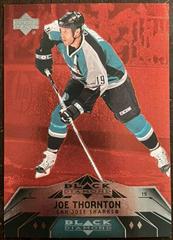 Joe Thornton #185 Hockey Cards 2007 Upper Deck Black Diamond Prices