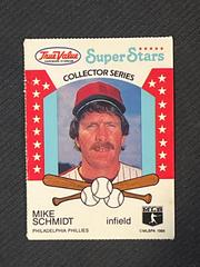 Mike Schmidt Baseball Cards 1986 True Value Perforated Prices