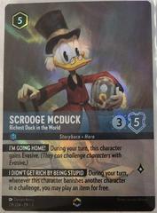 Scrooge McDuck - Richest Duck In The World #218 Lorcana Into the Inklands Prices