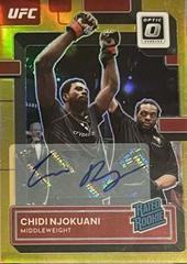 Chidi Njokuani [Signature Gold] #102 Ufc Cards 2023 Panini Donruss Optic UFC Prices