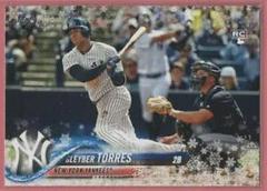 Gleyber Torres [Metallic Snowflake] Baseball Cards 2018 Topps Holiday Mega Box Prices