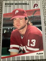 Roger McDowell #U-110 Baseball Cards 1989 Fleer Update Prices