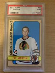 Pit Martin #99 Hockey Cards 1972 Topps Prices