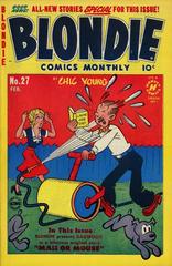 Blondie Comics Monthly #27 (1951) Comic Books Blondie Comics Monthly Prices