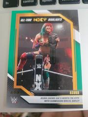 Asuka [Green] #21 Wrestling Cards 2022 Panini NXT WWE All Time Highlights Prices