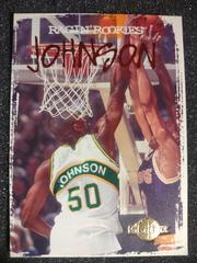Ervin Johnson #RR22 Basketball Cards 1994 Skybox Ragin Rookies Prices