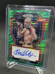 Jose Aldo [Green Pulsar] Ufc Cards 2022 Panini Prizm UFC Signatures Prices