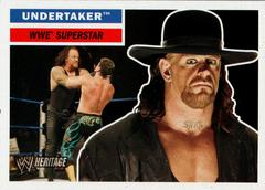Undertaker Wrestling Cards 2005 Topps Heritage WWE Prices