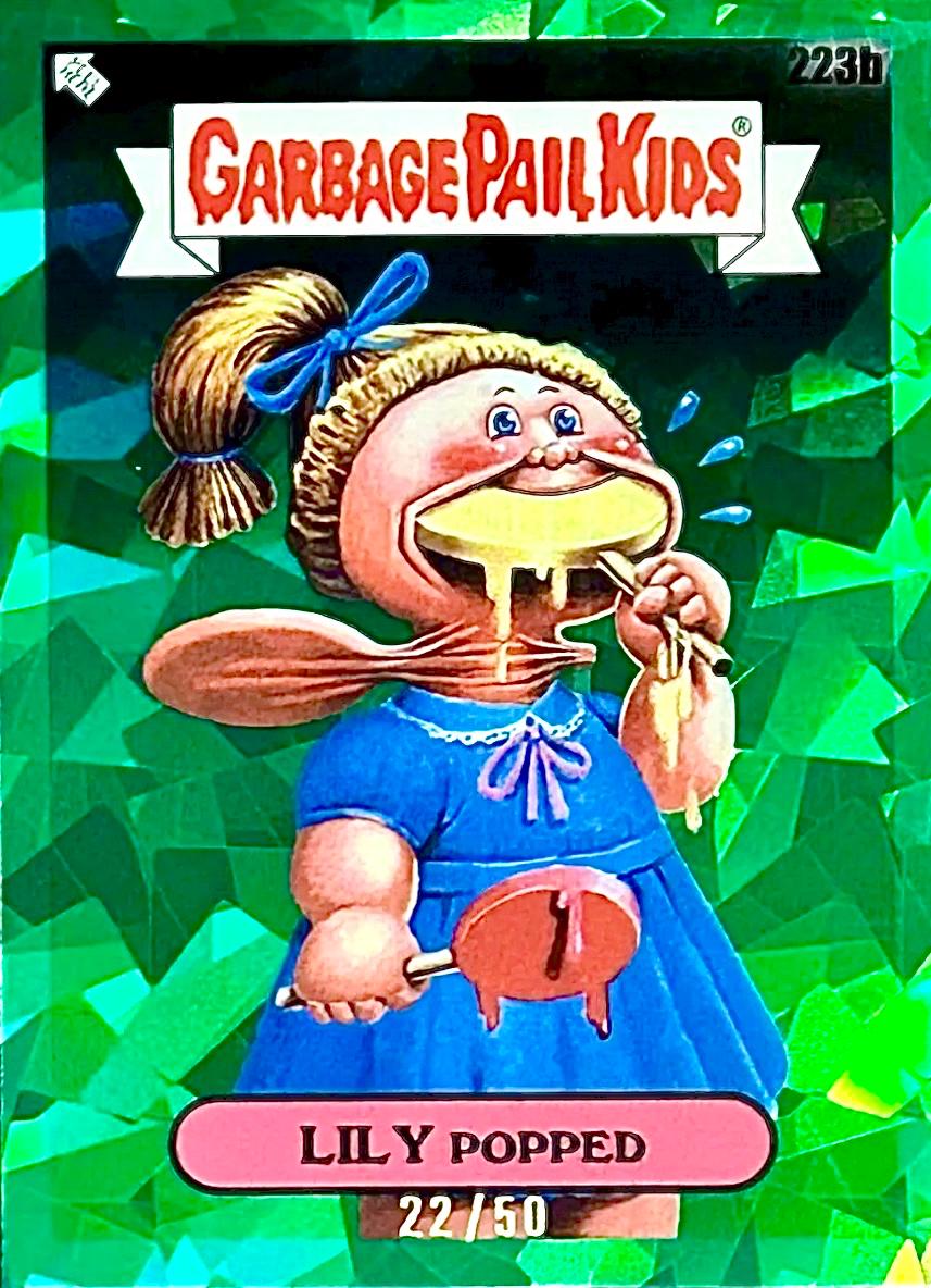 LILY Popped [Green] #223b Prices | Garbage Pail Kids 2023 Sapphire ...