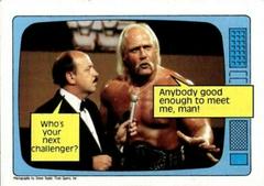 Gene Okerlund, Hulk Hogan #57 Wrestling Cards 1985 Topps WWF Prices