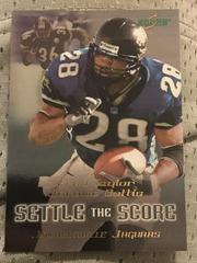 Fred Taylor, Jerome Bettis #22 Football Cards 1999 Panini Score Settle The Score Prices