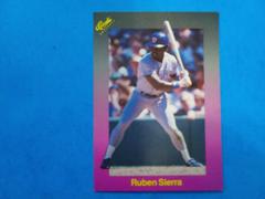 Ruben Sierra #162 Baseball Cards 1989 Classic Prices