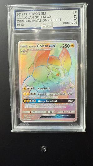 Alolan Golem GX #113 photo