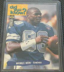 Michael Irvin #35 Football Cards 1995 Collector's Choice Prices