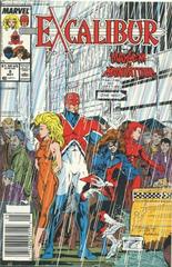 Excalibur [Newsstand] #8 (1989) Comic Books Excalibur Prices