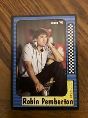 Robin Pemberton #86 Racing Cards 1991 Maxx Prices