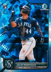 Julio Rodriguez [Sapphire] #48 Baseball Cards 2022 Bowman Chrome Prices