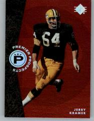 Jerry Kramer Football Cards 2008 SP Rookie Edition Prices