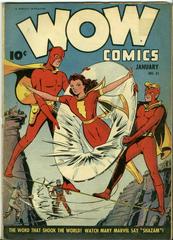 Wow Comics #21 (1944) Comic Books Wow Comics Prices