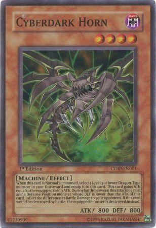 Cyberdark Horn [1st Edition] CDIP-EN001 YuGiOh Cyberdark Impact