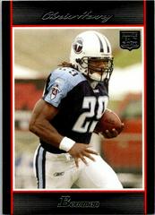 Chris Henry #137 Football Cards 2007 Bowman Prices