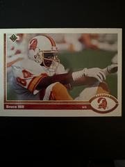Bruce Hill #489 Football Cards 1991 Upper Deck Prices