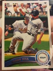 Aaron Hill #197 Baseball Cards 2011 Topps Prices