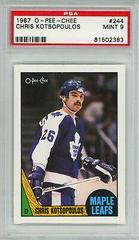 Chris Kotsopoulos #244 Hockey Cards 1987 O-Pee-Chee Prices