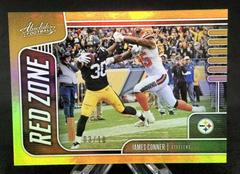 James Conner [Spectrum Gold] #9 Football Cards 2019 Panini Absolute Red Zone Prices