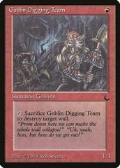 Goblin Digging Team Magic The Dark Prices
