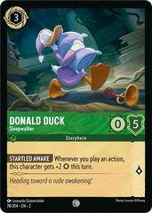 Donald Duck - Sleepwalker [Foil] Lorcana Rise of the Floodborn Prices