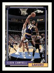 Elden Campbell #150 Baseball Cards 1992 Topps Prices
