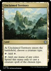 Unclaimed Territory Magic Lost Caverns of Ixalan Commander Prices