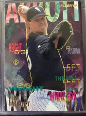 Jim Abbott Baseball Cards 1995 Fleer Prices