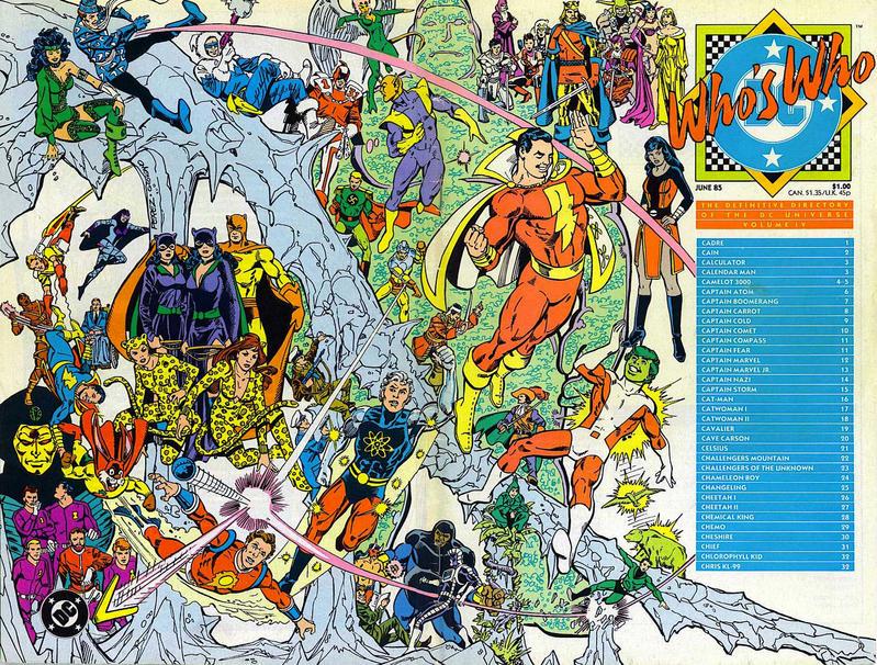 Who's Who #4 (1985) Comic Books Who's Who