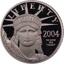 2004 Coins $25 American Platinum Eagle Prices