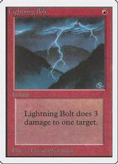 Lightning Bolt Magic Unlimited Prices