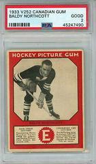 Baldy Northcott Hockey Cards 1933 V252 Canadian Gum Prices
