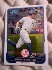Brett Gardner #158 Baseball Cards 2012 Bowman Chrome Prices
