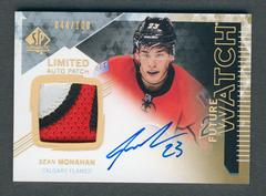 Sean Monahan [Limited Autograph Patch] #272 Hockey Cards 2013 SP Authentic Prices