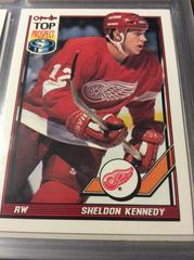 Sheldon Kennedy [top prospect] #317 Hockey Cards 1991 O-Pee-Chee Prices