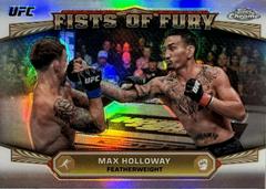 Max Holloway #FOF-1 Ufc Cards 2024 Topps Chrome UFC Fists of Fury Prices