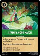 Strike a Good Match #96 Lorcana Into the Inklands Prices