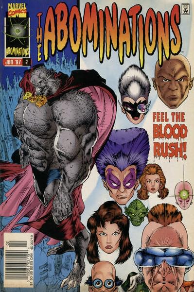 The Abominations [Newsstand] #2 (1997) Comic Books The Abominations